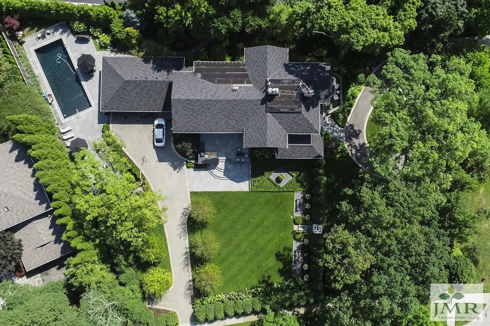 birds eye view of the property